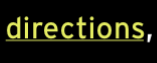 directions